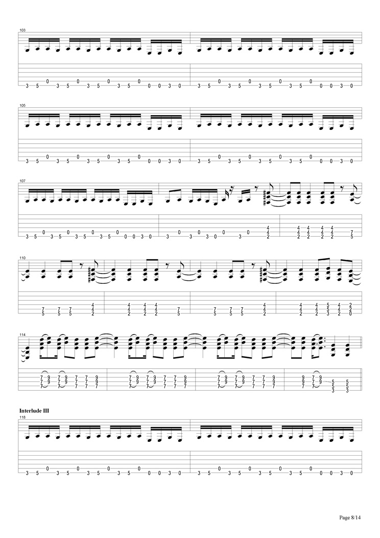 Locomotive (Complicity)吉他谱