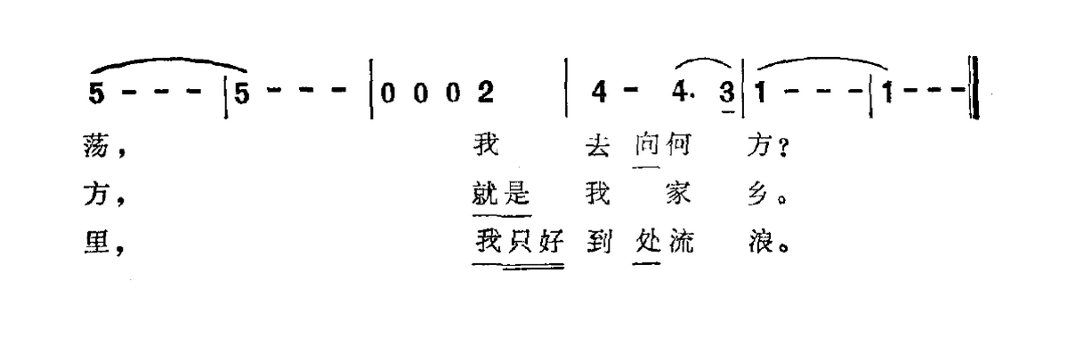 清晨的雨曲谱