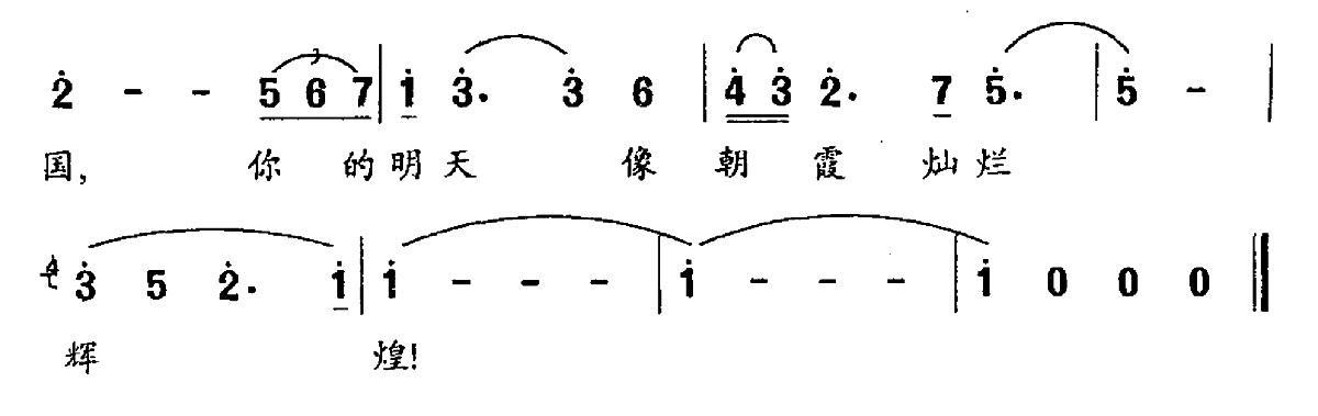 我的爱献给你——祖国