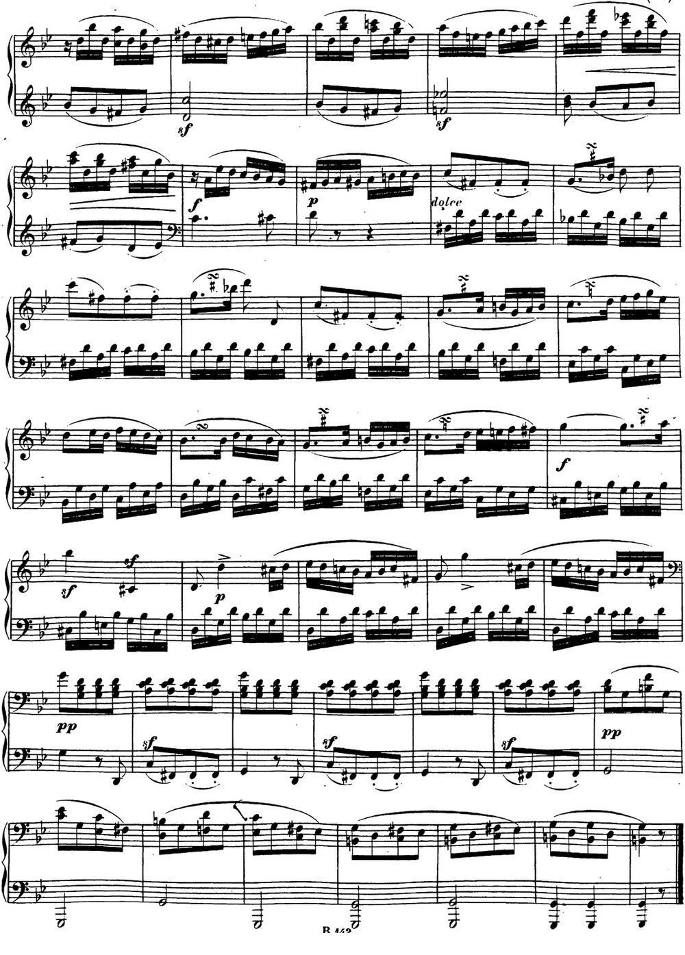贝多芬钢琴奏鸣曲19g小调Op.49No.1Gminor
