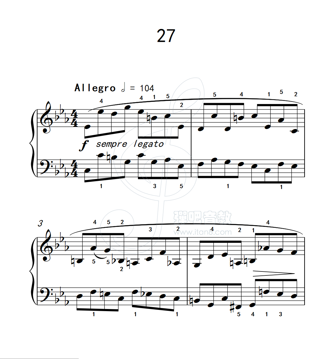 练习曲27