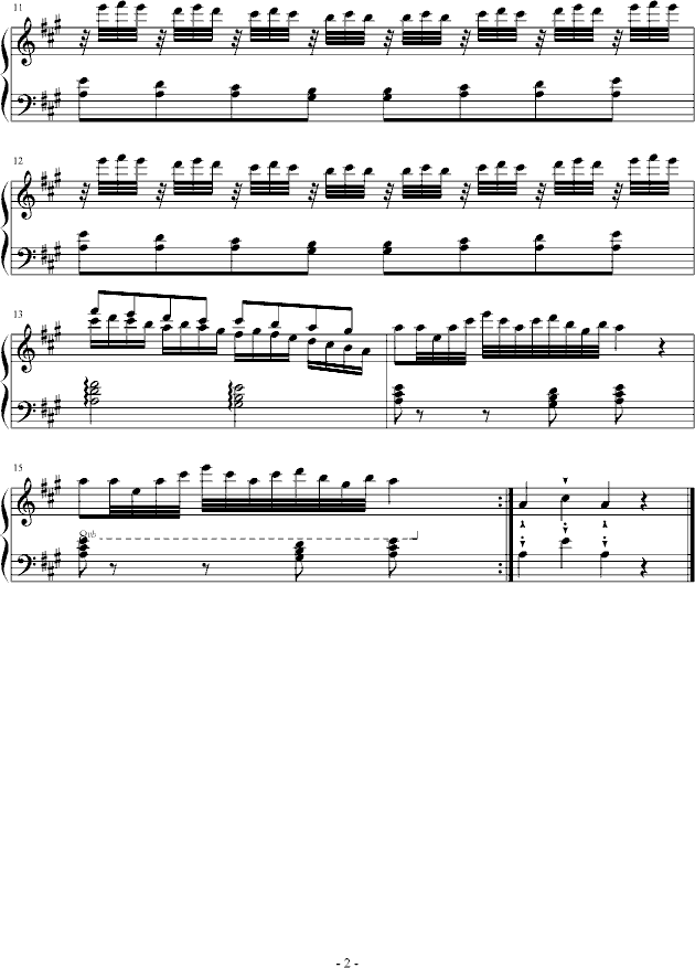 莫扎特主题-小奏鸣曲钢琴谱
