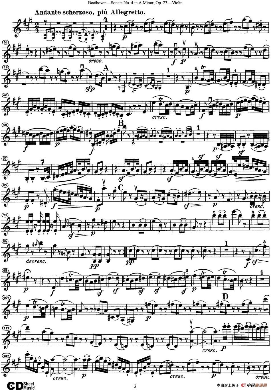 Violin Sonata No.4 in A Minor Op.23_2