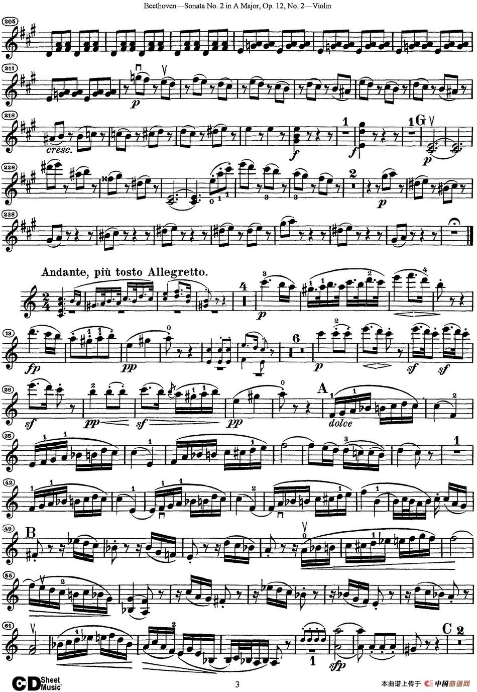 Violin Sonata No.2 in A Major Op.12 No.2_1