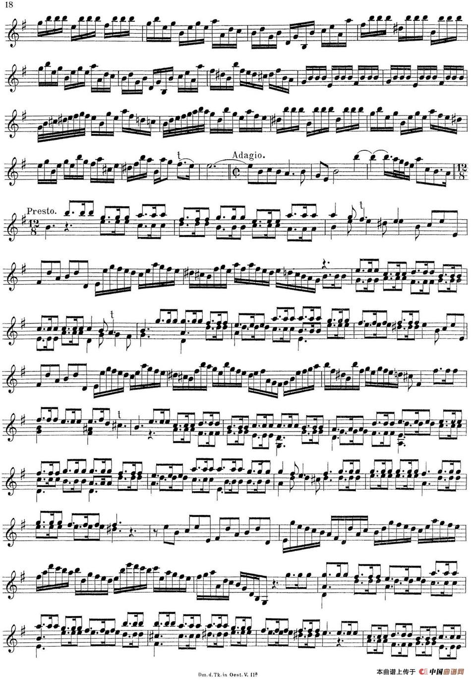 Biber Violin Sonata V