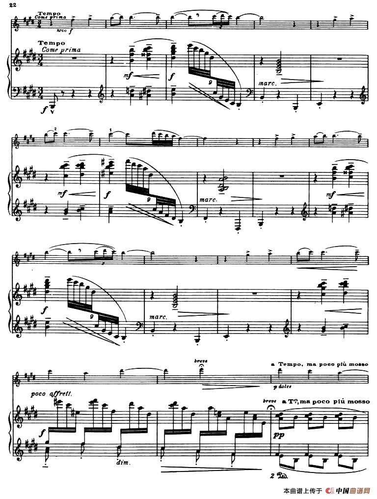 Suite of Spanish Folksongs- 6、JOTA（小提琴+钢琴伴奏）