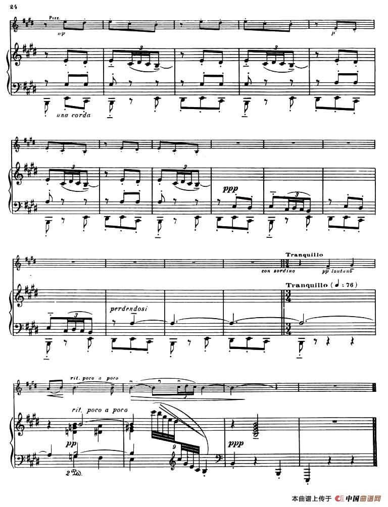 Suite of Spanish Folksongs- 6、JOTA（小提琴+钢琴伴奏）