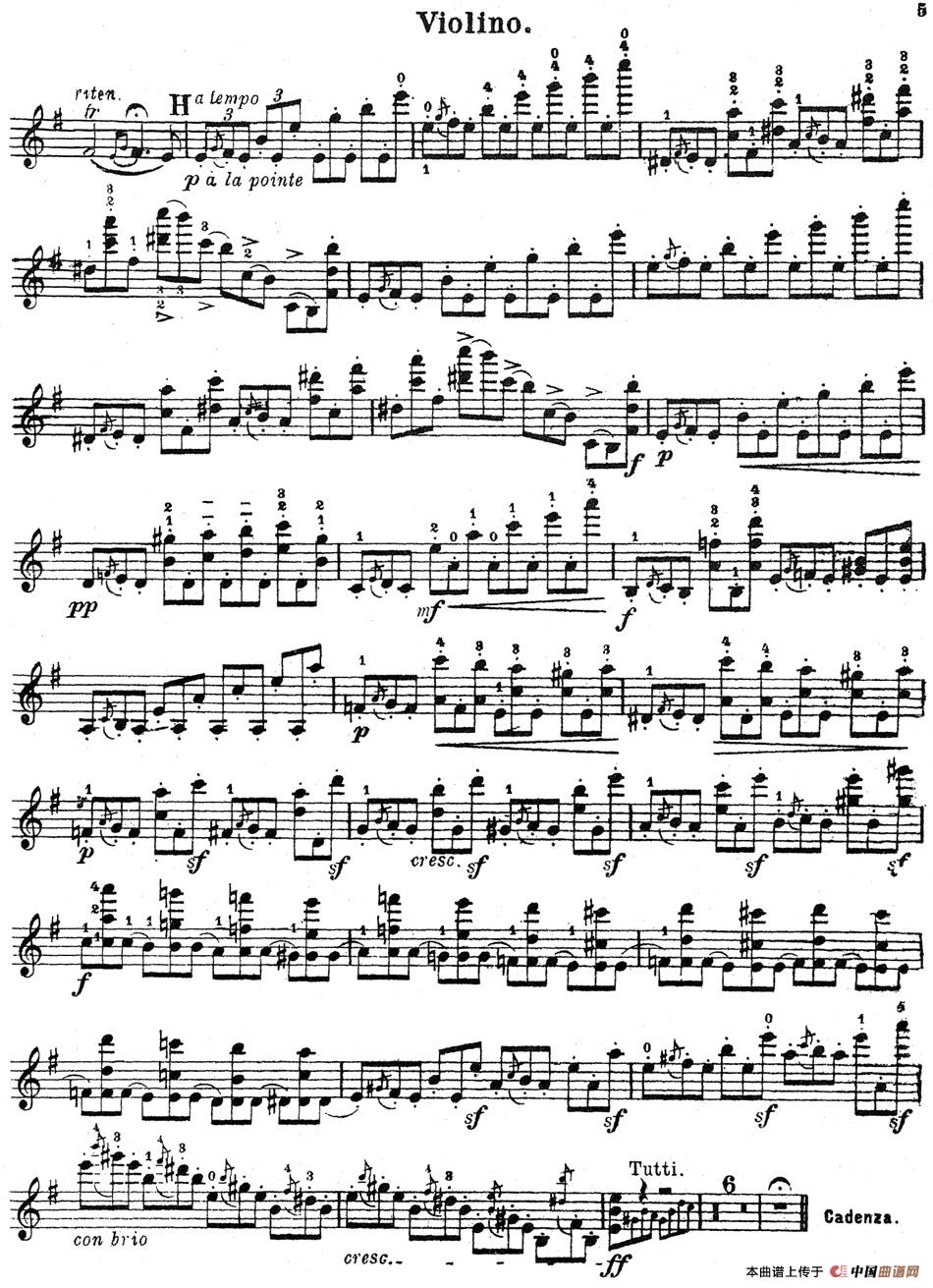 Violin Concerto in A minor No.5 Op.37