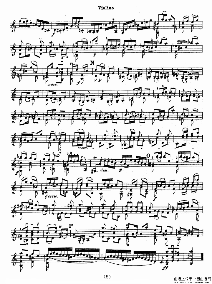 巴赫小提琴协奏曲（二）