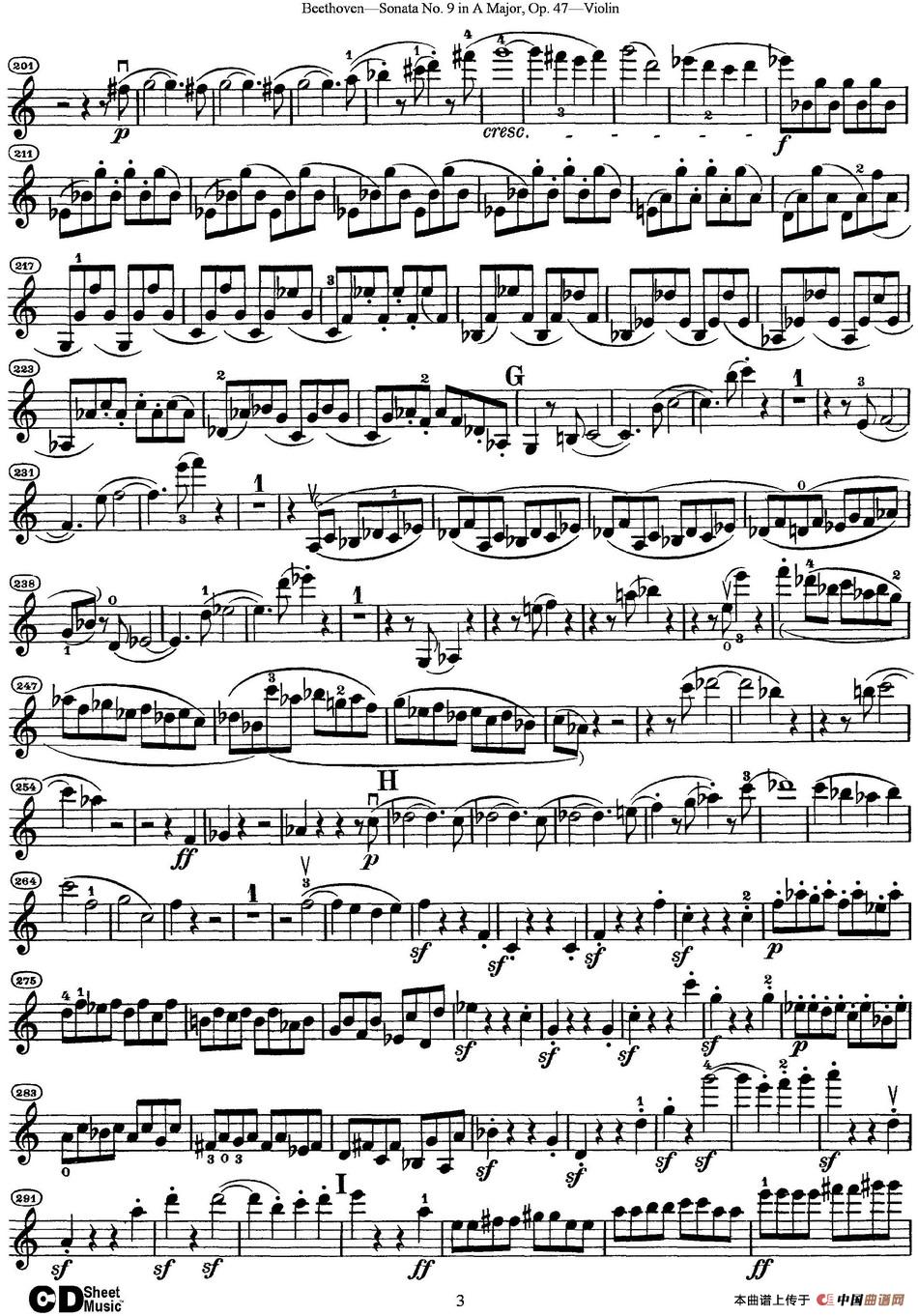 Violin Sonata No.9 in A Major Op.47_3