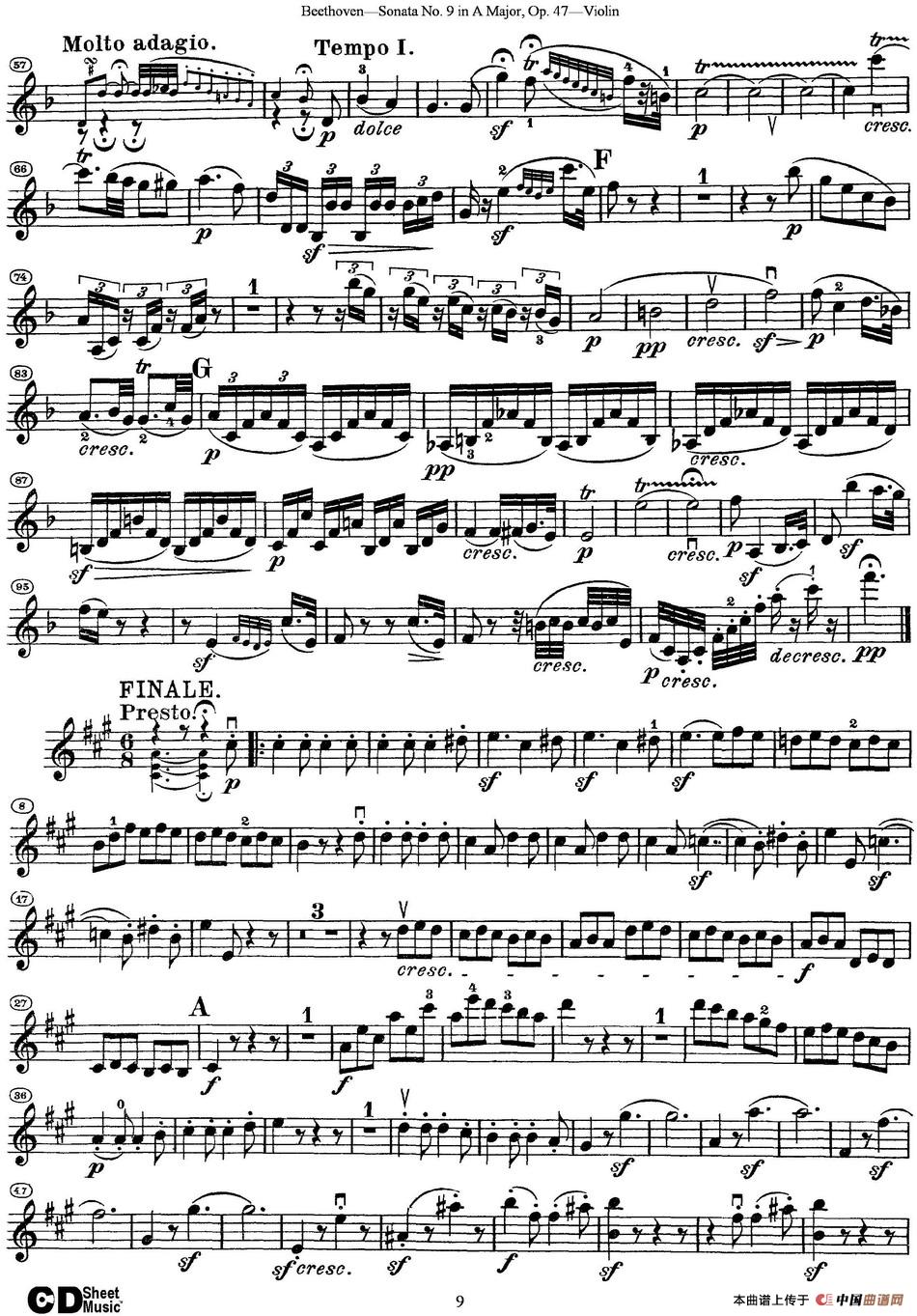 Violin Sonata No.9 in A Major Op.47_3