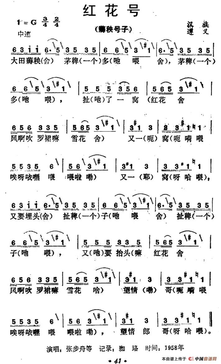 红花号