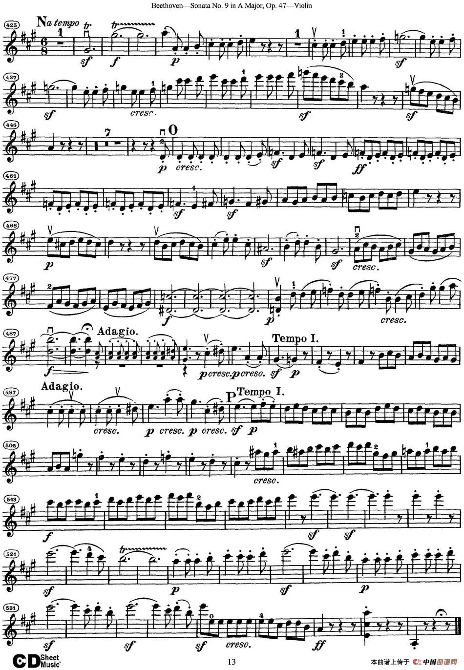 Violin Sonata No.9 in A Major Op.47_5