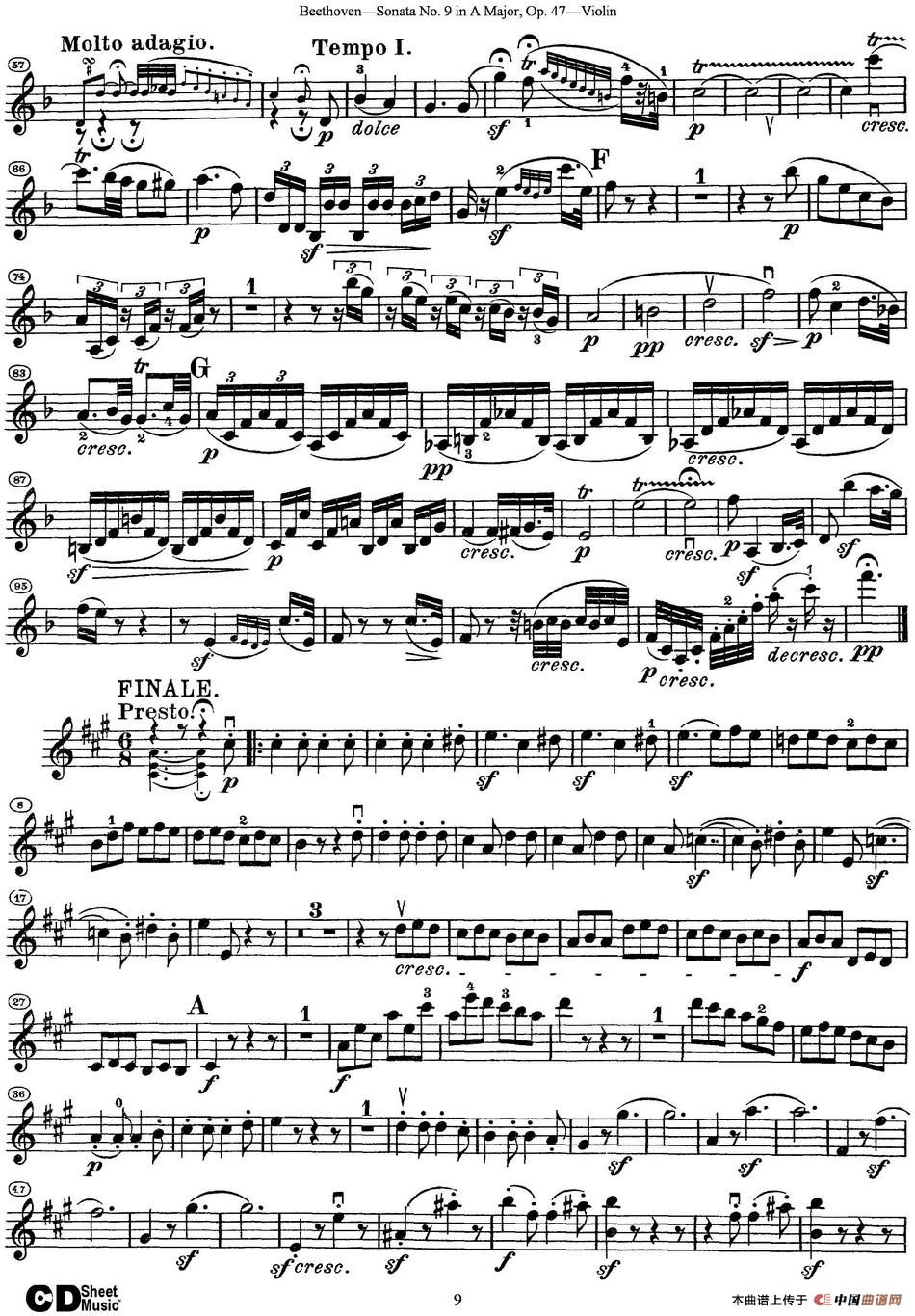 Violin Sonata No.9 in A Major Op.47_5