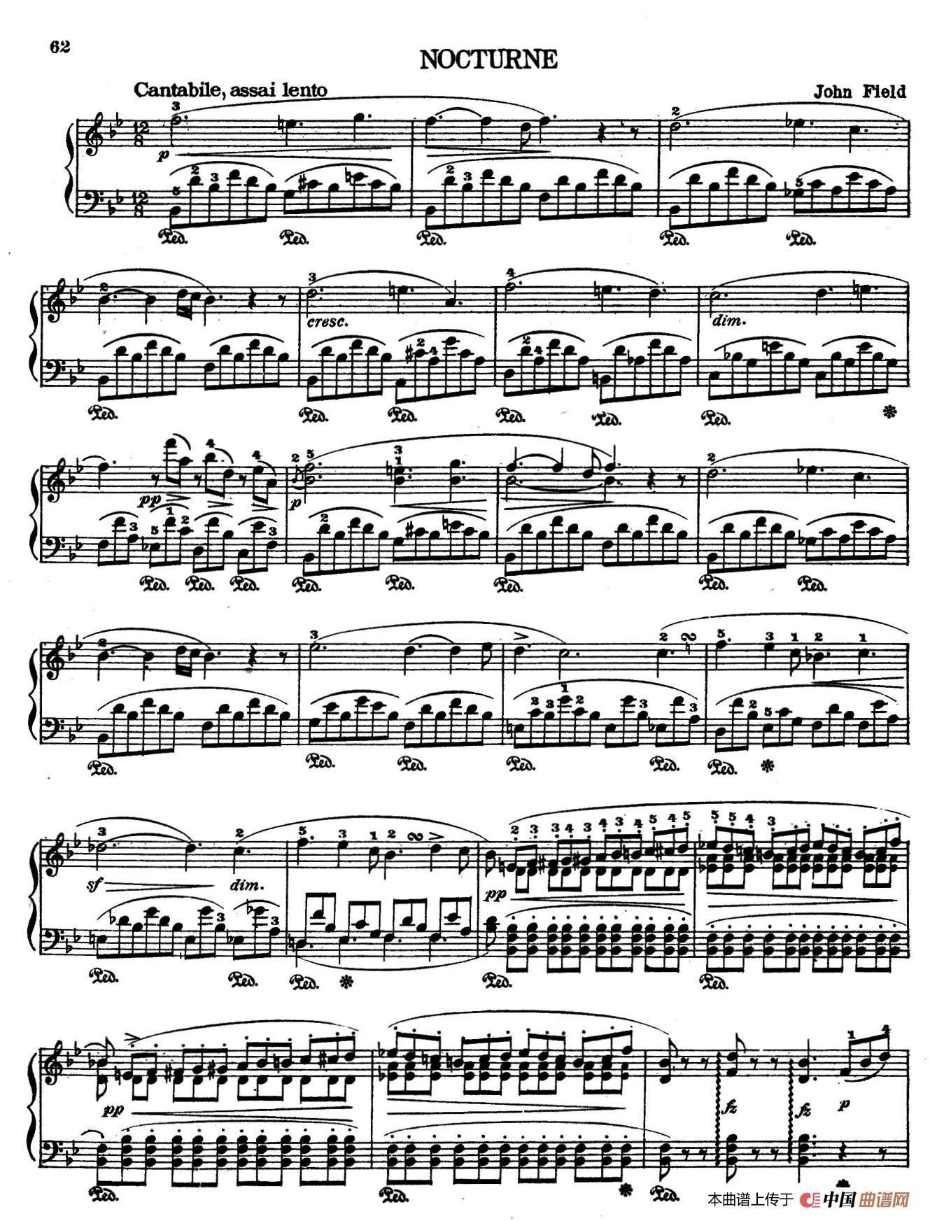 Nocturne No.5 in B-flat Major（降B大调第五号夜曲）