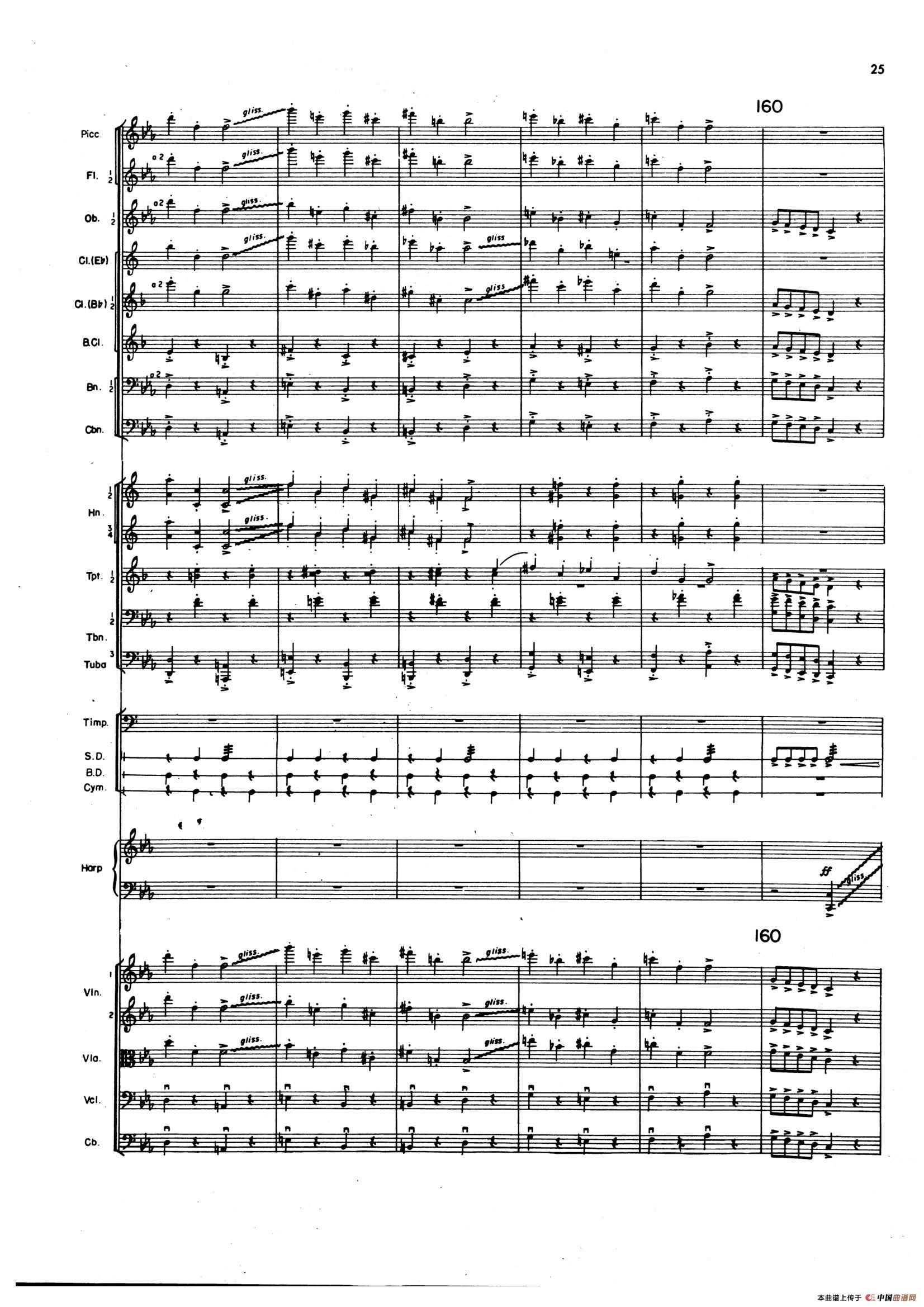 OVERTURE TO CANDIDE（《坎迪德》序曲）（交响乐总谱
