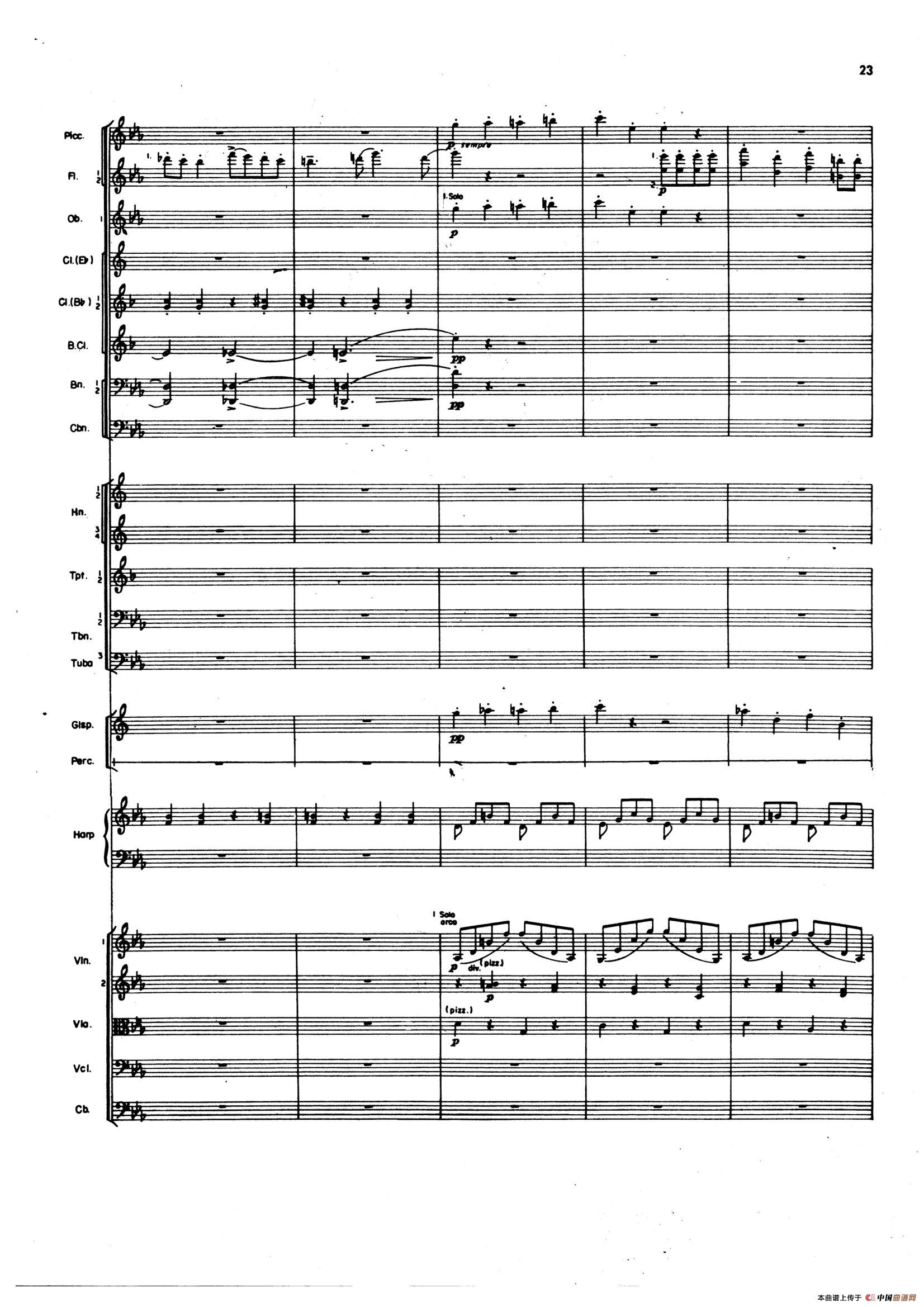 OVERTURE TO CANDIDE（《坎迪德》序曲）（交响乐总谱