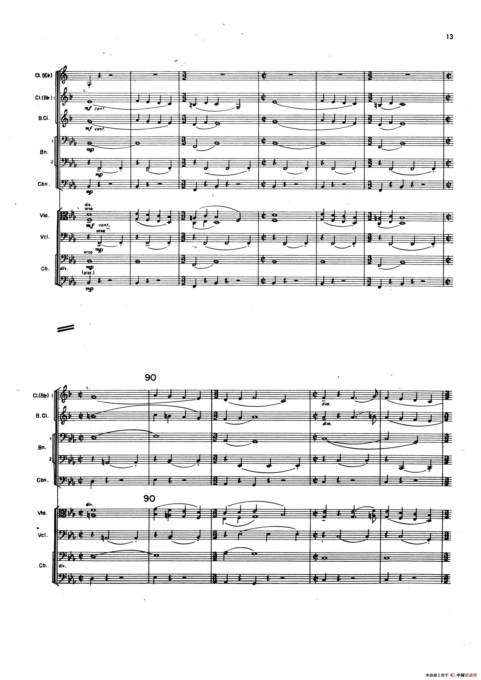 OVERTURE TO CANDIDE（《坎迪德》序曲）（交响乐总谱