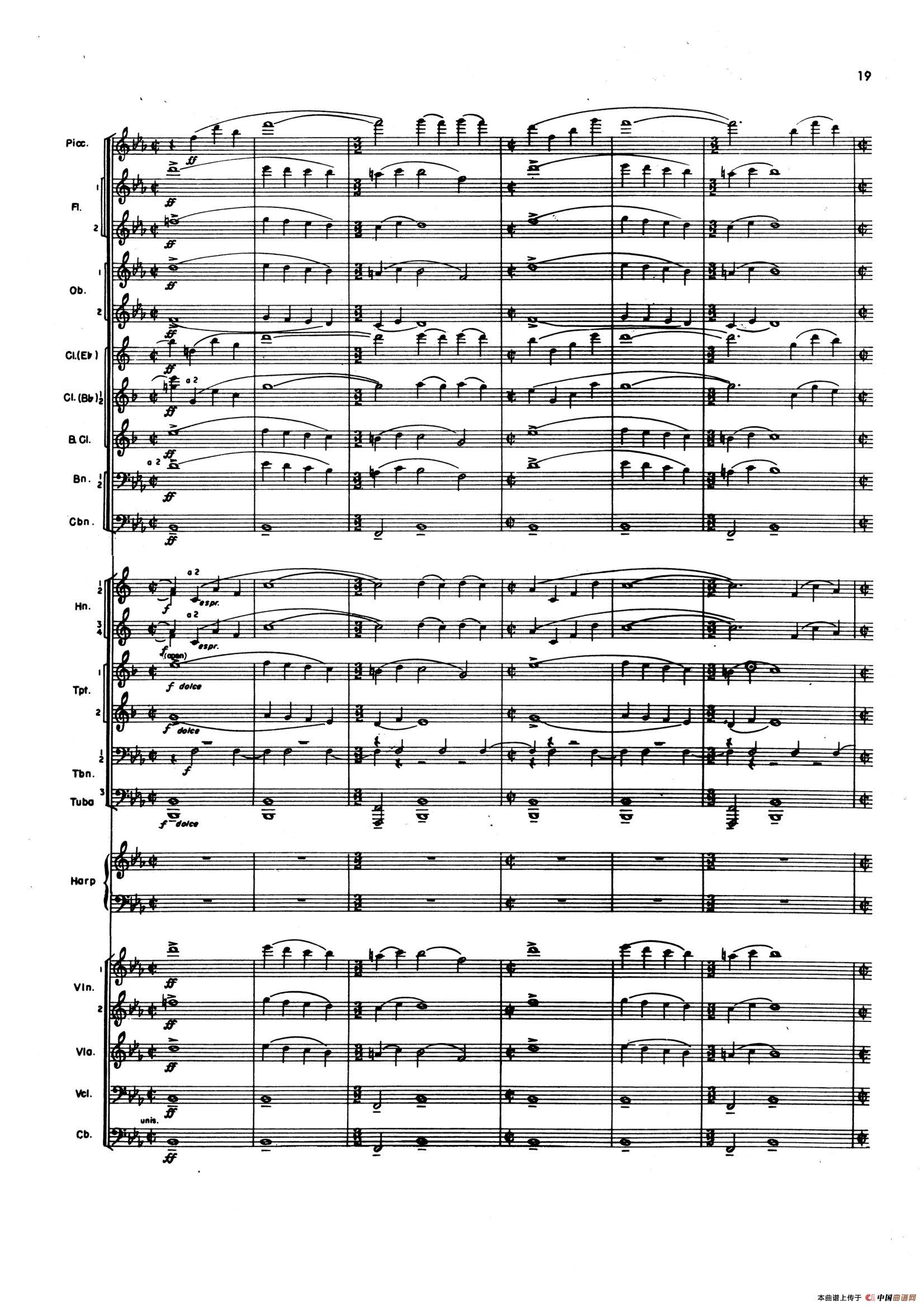 OVERTURE TO CANDIDE（《坎迪德》序曲）（交响乐总谱