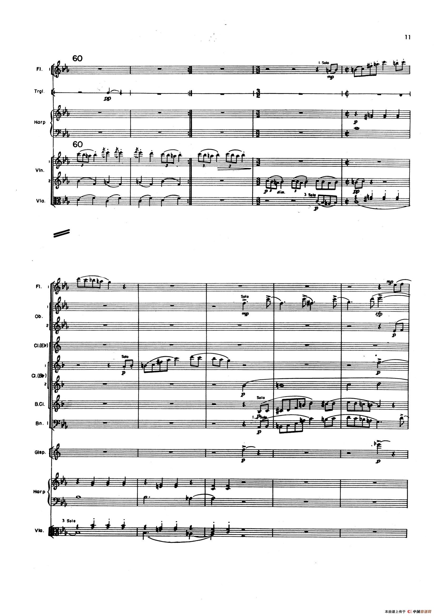 OVERTURE TO CANDIDE（《坎迪德》序曲）（交响乐总谱