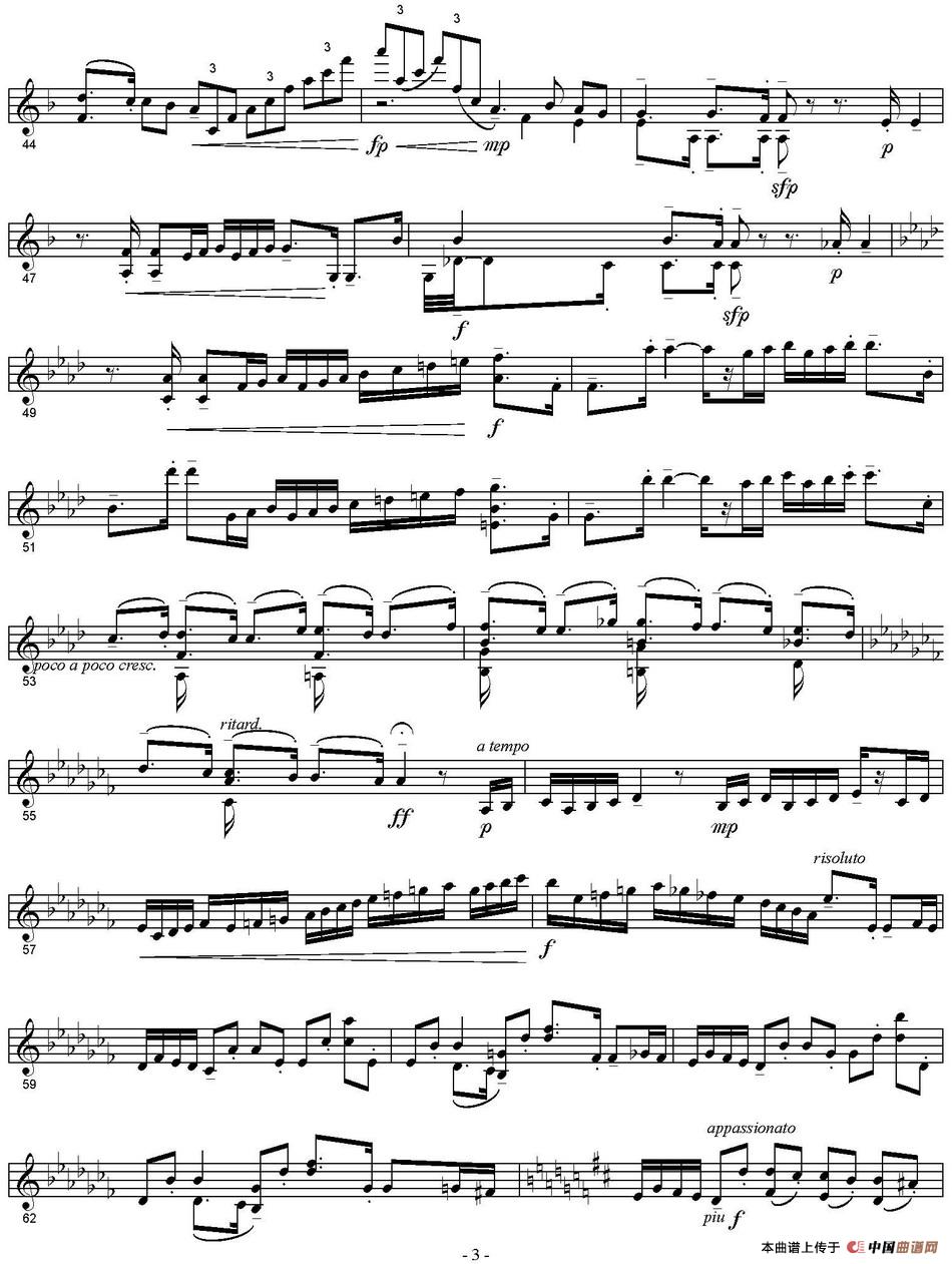 Sonata for Solo violin（小提琴奏鸣曲、I）