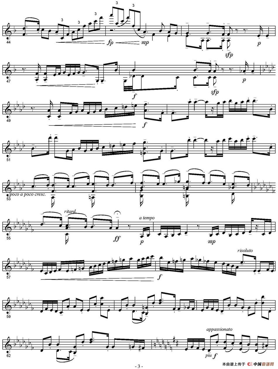 Sonata for Solo violin（小提琴奏鸣曲、I）