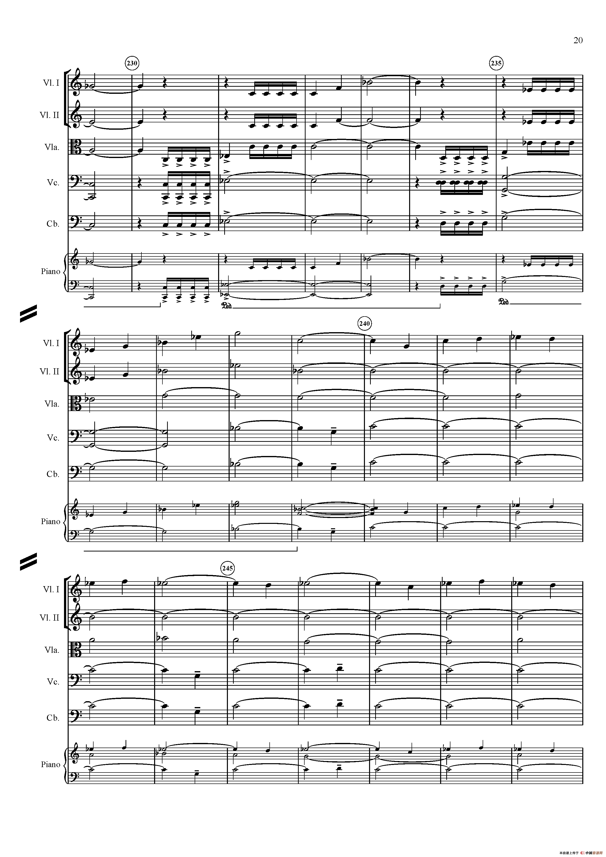 Ivo Blaha Zamecka suita - Full Score（城堡套曲）