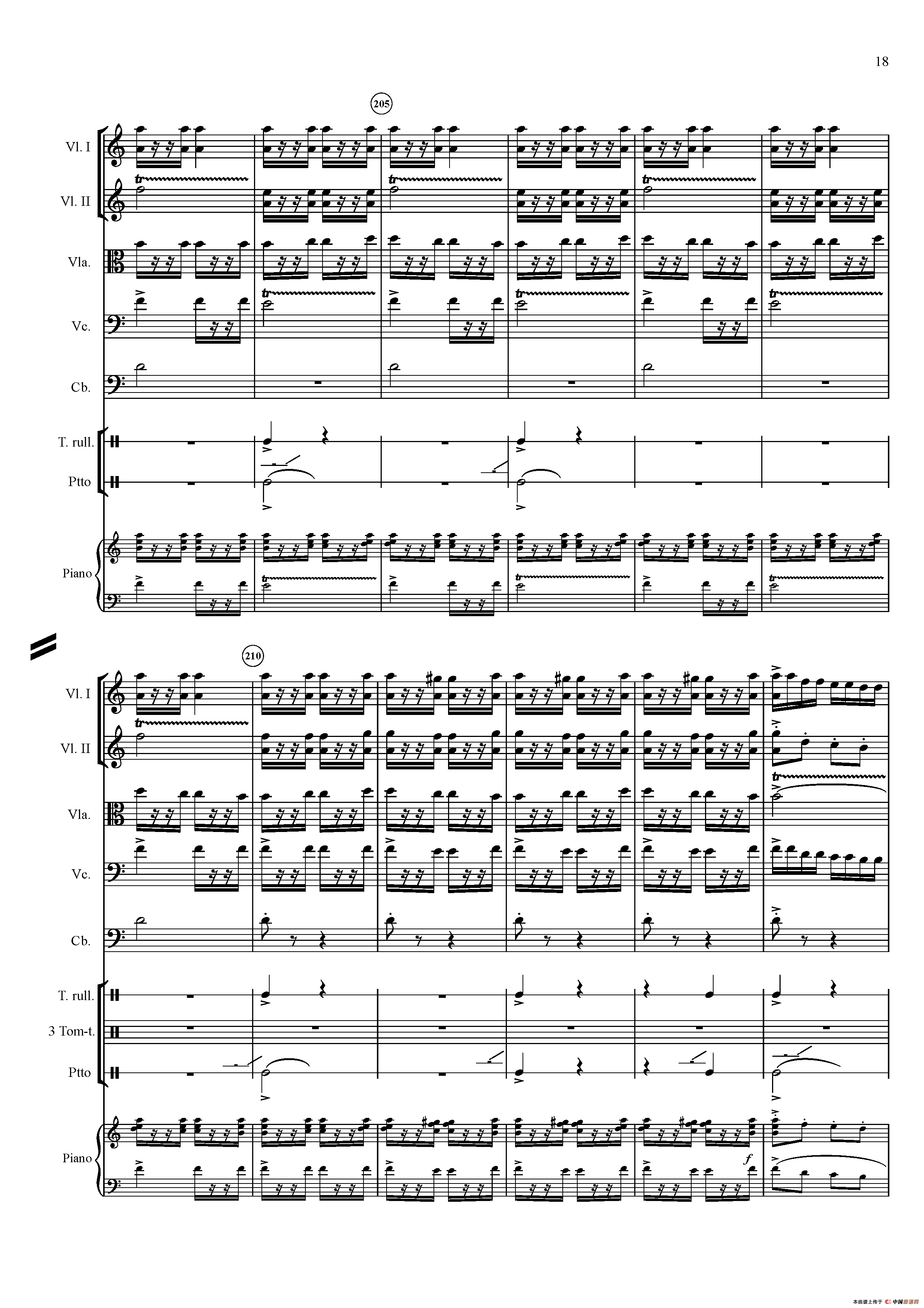 Ivo Blaha Zamecka suita - Full Score（城堡套曲）