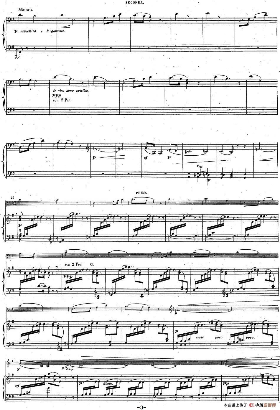 Harold en Italie Op.16 - 4 Hands（哈罗尔德在意大利·四