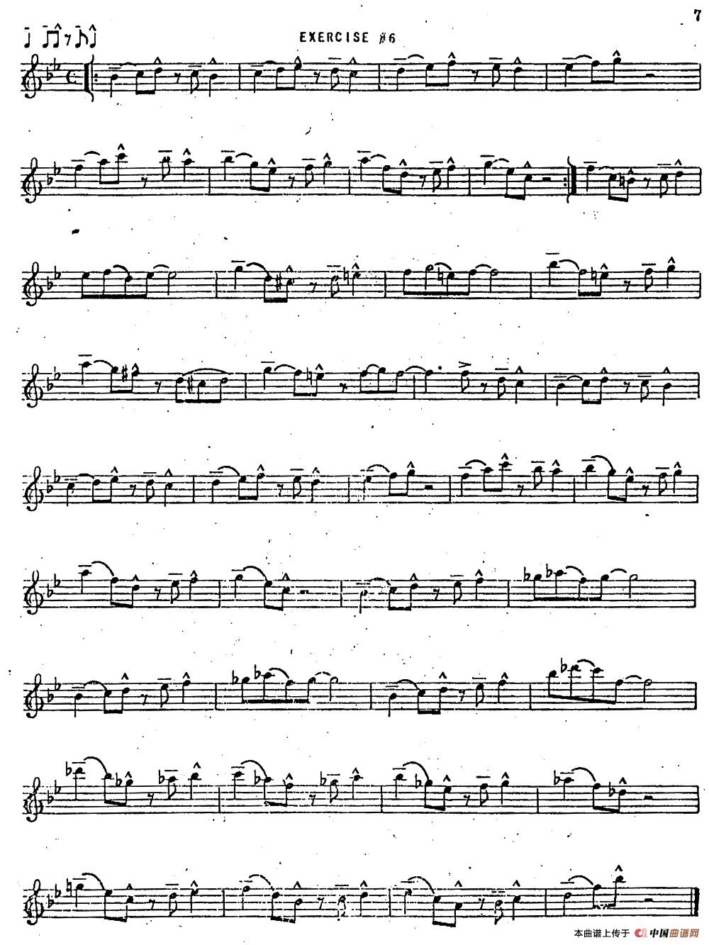 Intermediate Jazz Conception by Lennie Niehaus（20 Jazz Exer