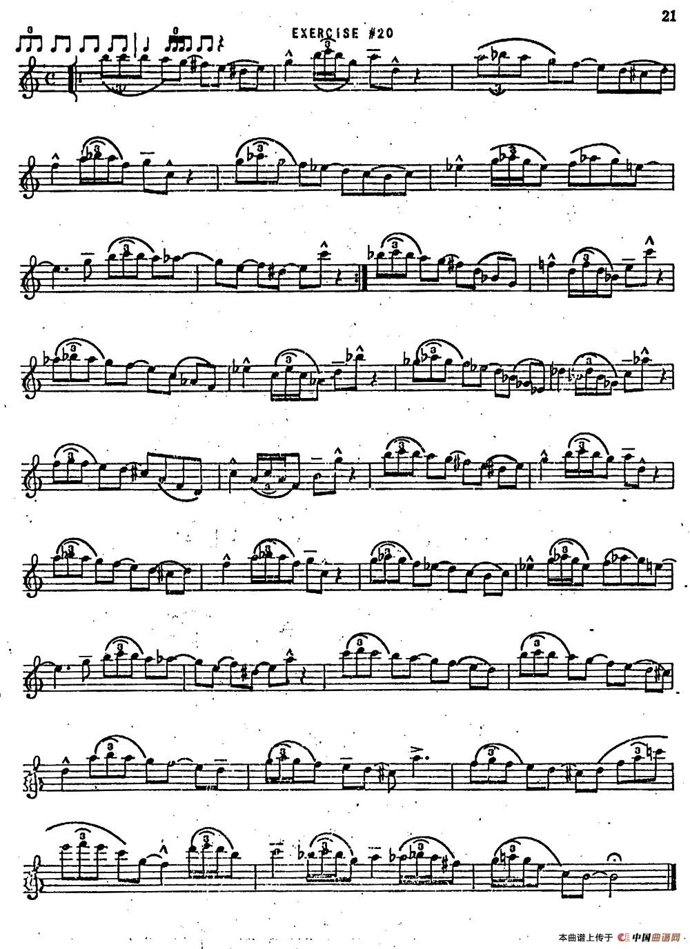 Intermediate Jazz Conception by Lennie Niehaus（20 Jazz Exer