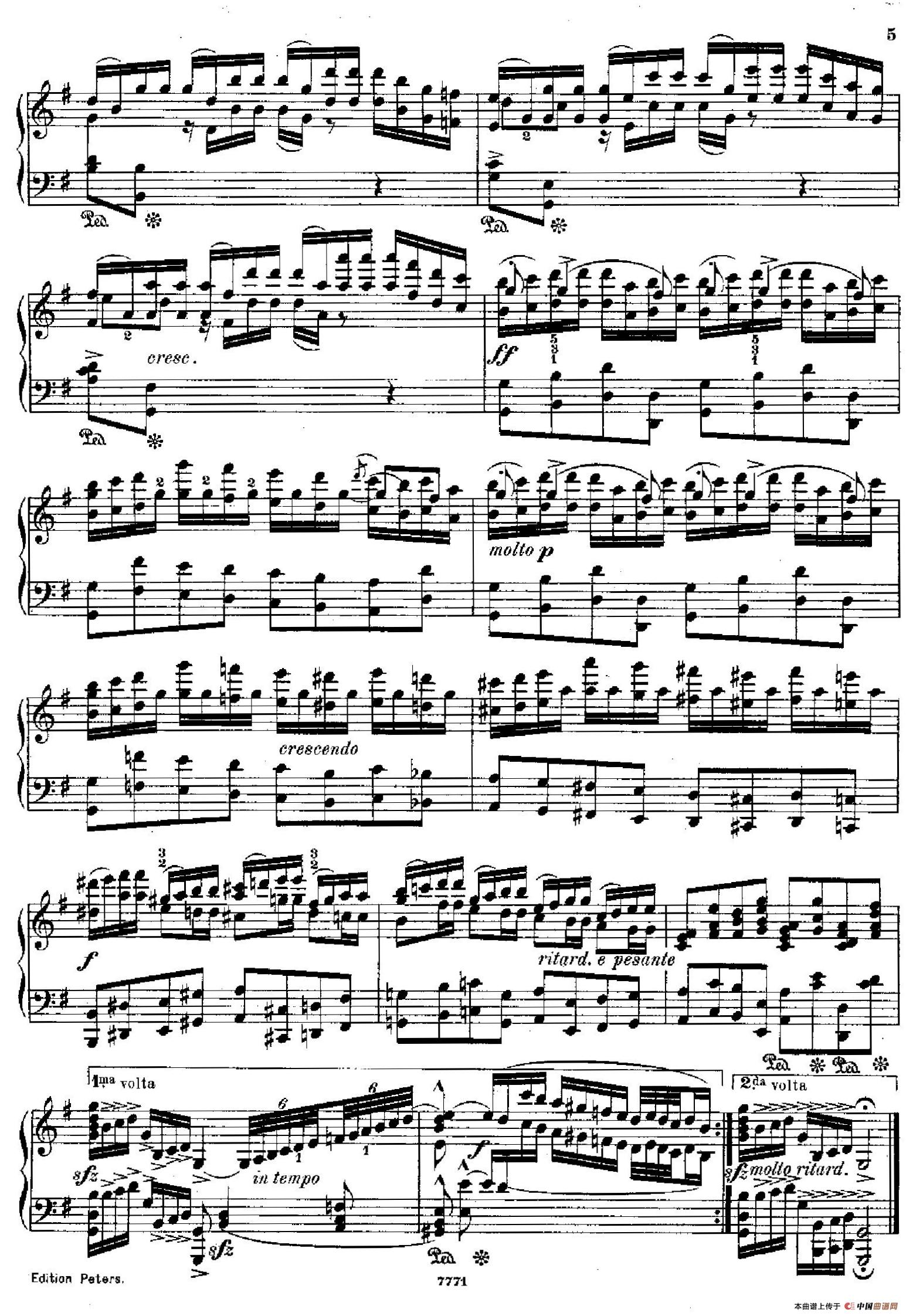 Suite in G Major Op.50（G大调组曲·Ⅰ）