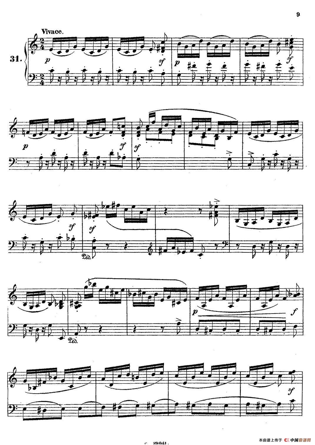 36 Etudes Rhythmiques et Melodiques Op.105（36首节奏与旋律