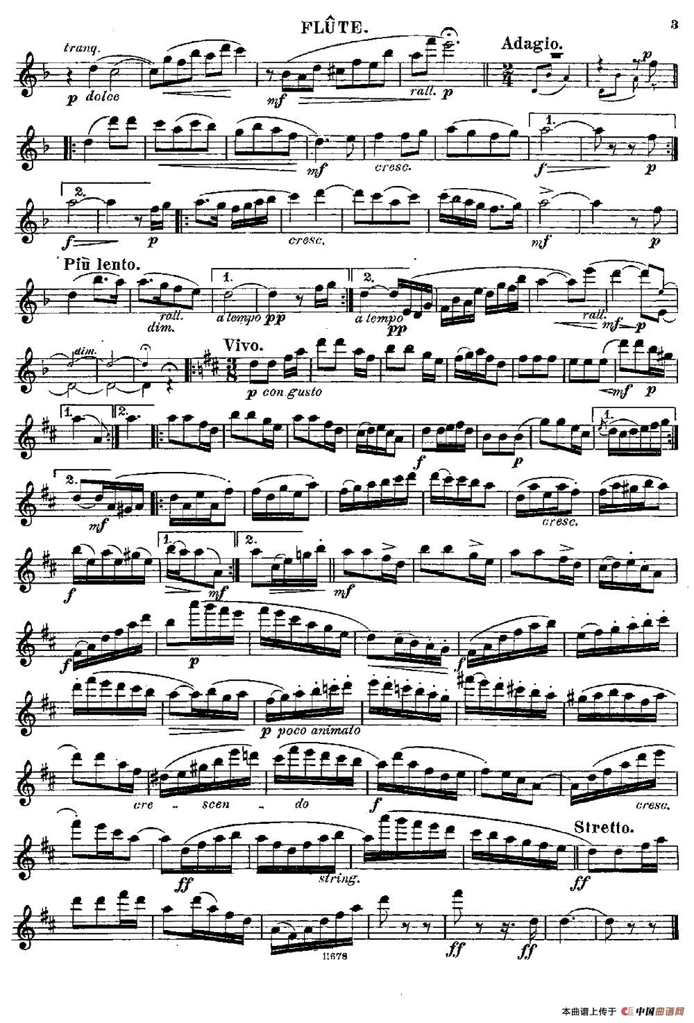 Fantaisies nationales. Danois. （Op.59 No.1）