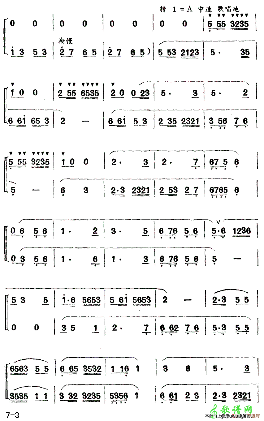 【春忙笛子谱】