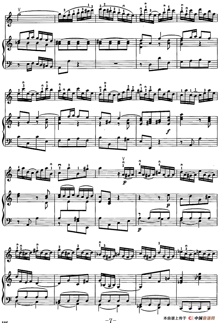 a小调协奏曲 第一乐章（二胡+钢琴伴奏）