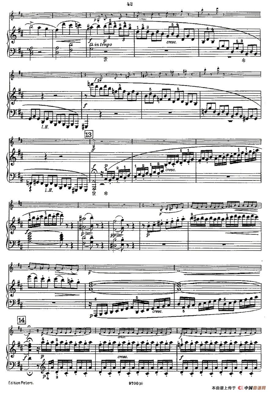Mozart - Violin Sonata No.3, KV. 306（第三小提琴奏鸣曲