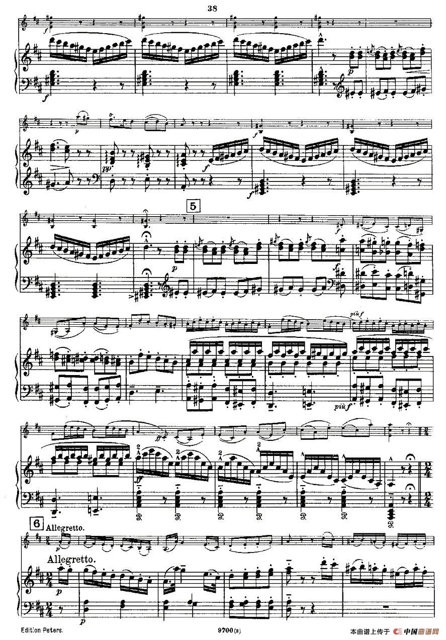 Mozart - Violin Sonata No.3, KV. 306（第三小提琴奏鸣曲