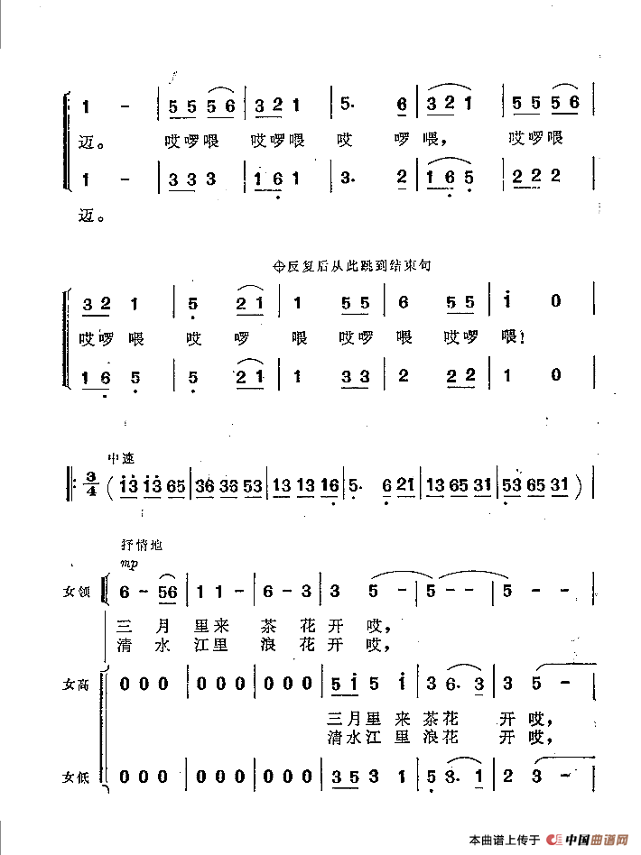 春到苗寨（高守信 金欧词 俞礼纯 麦丁曲）