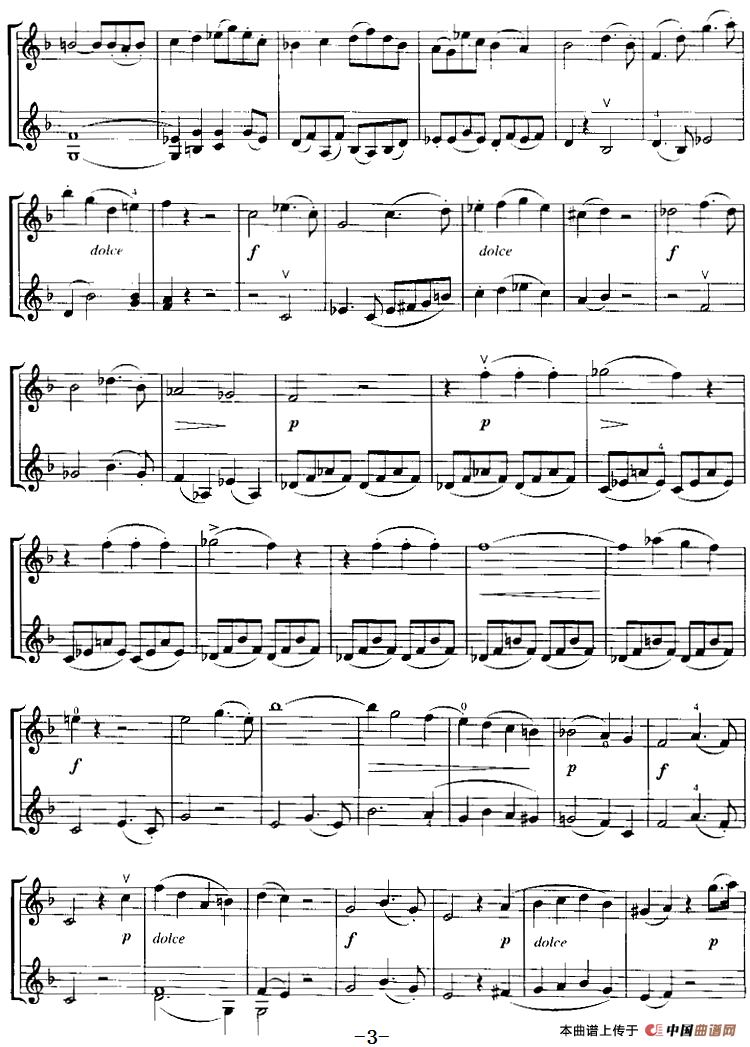 霍曼《小提琴基础教程》选曲：乡间的一天（二