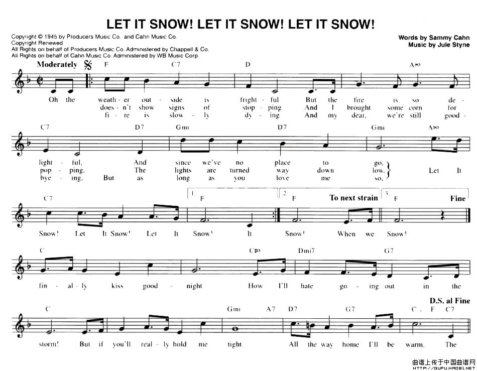 LET IT SNOW! LET IT SNOW! LET IT SNOW!