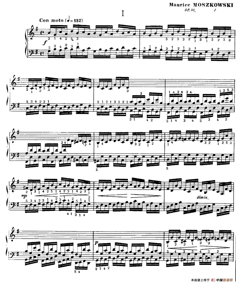 20 Petites Etudes, Op.91（20首小型练习曲）（1）