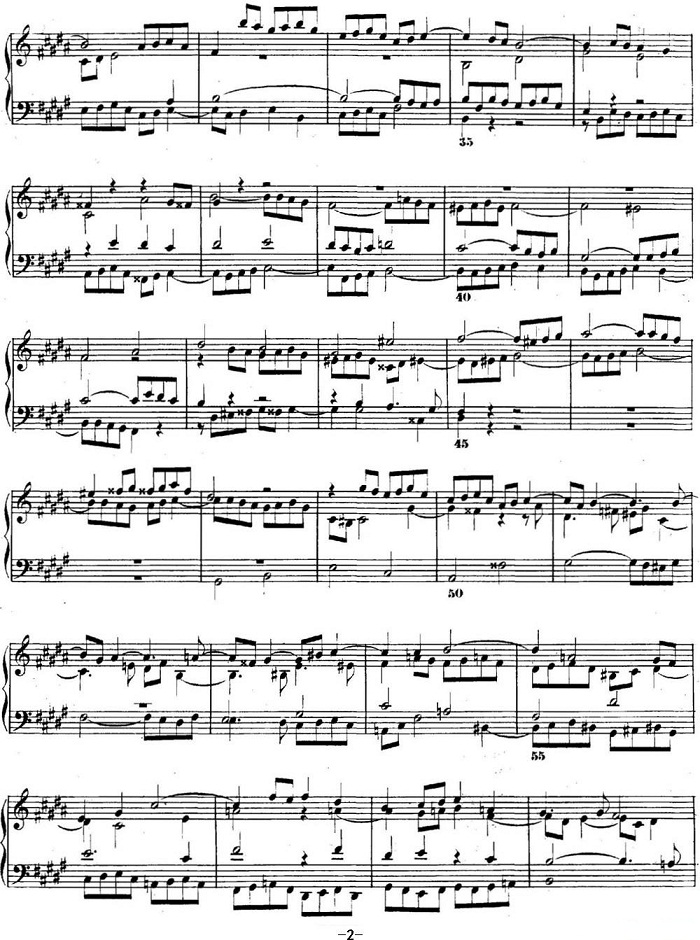 巴赫《平均律钢琴曲集·第二卷》之赋格曲（NO.23）