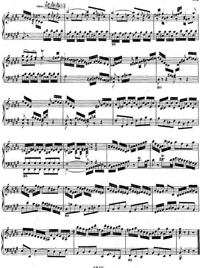 巴赫《平均律钢琴曲集·第二卷》之前奏曲（NO.23）