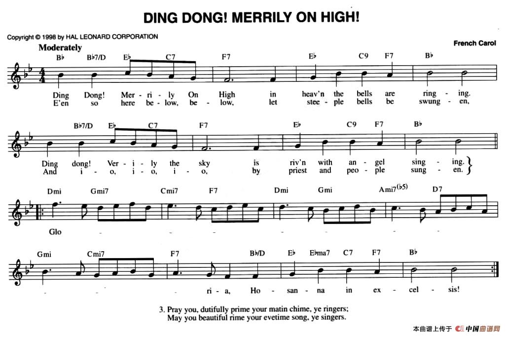 THE ULTIMATE CHRISTMAS FAKE BOOK：47.DING DONG! MERRILY ON H