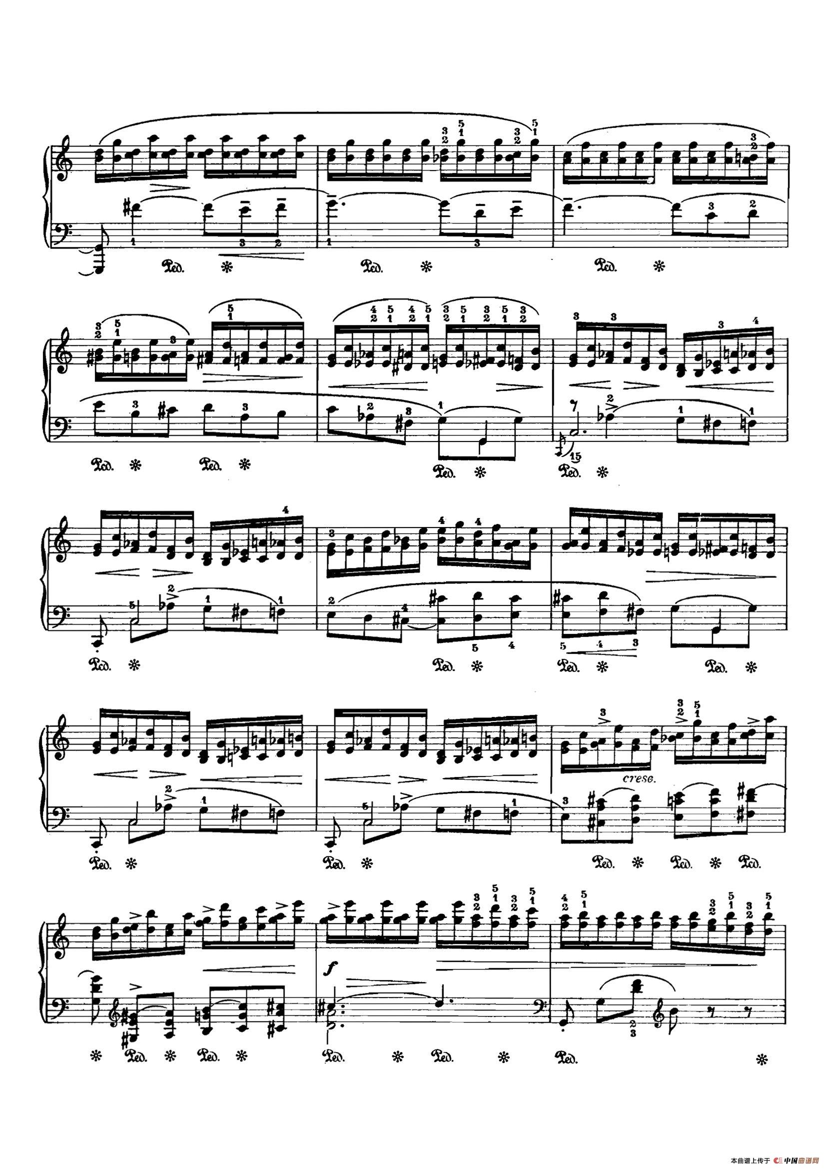 12 Etudes Op.10 柯尔托教学版（12首练习曲·7）