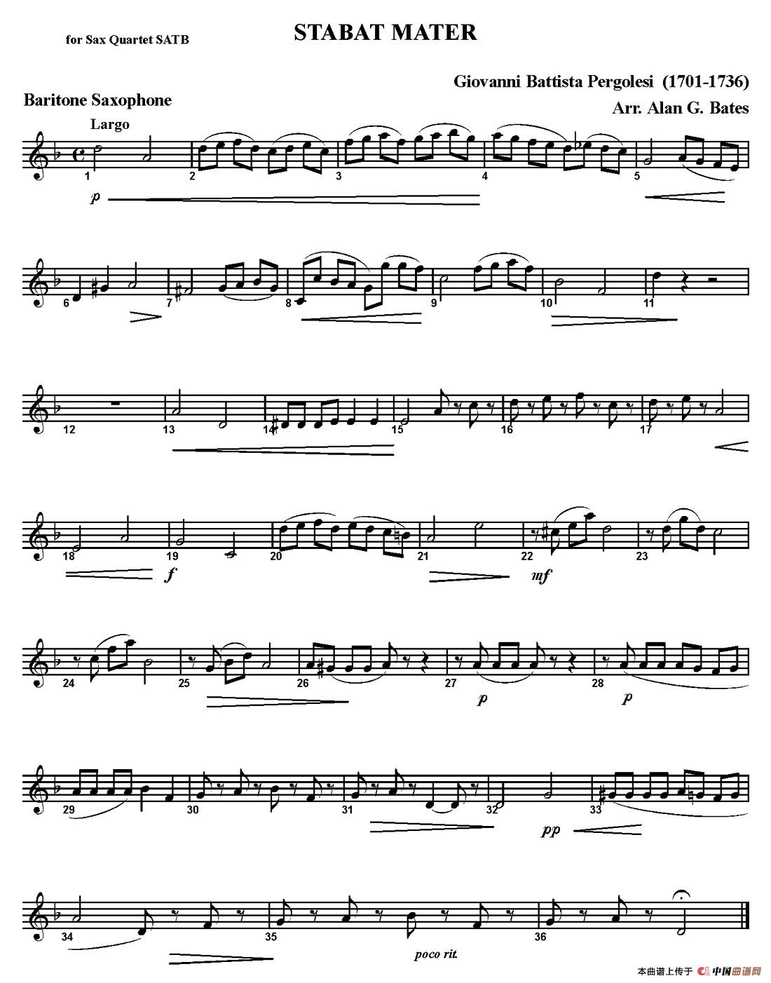 STABAT MATER（四重奏）