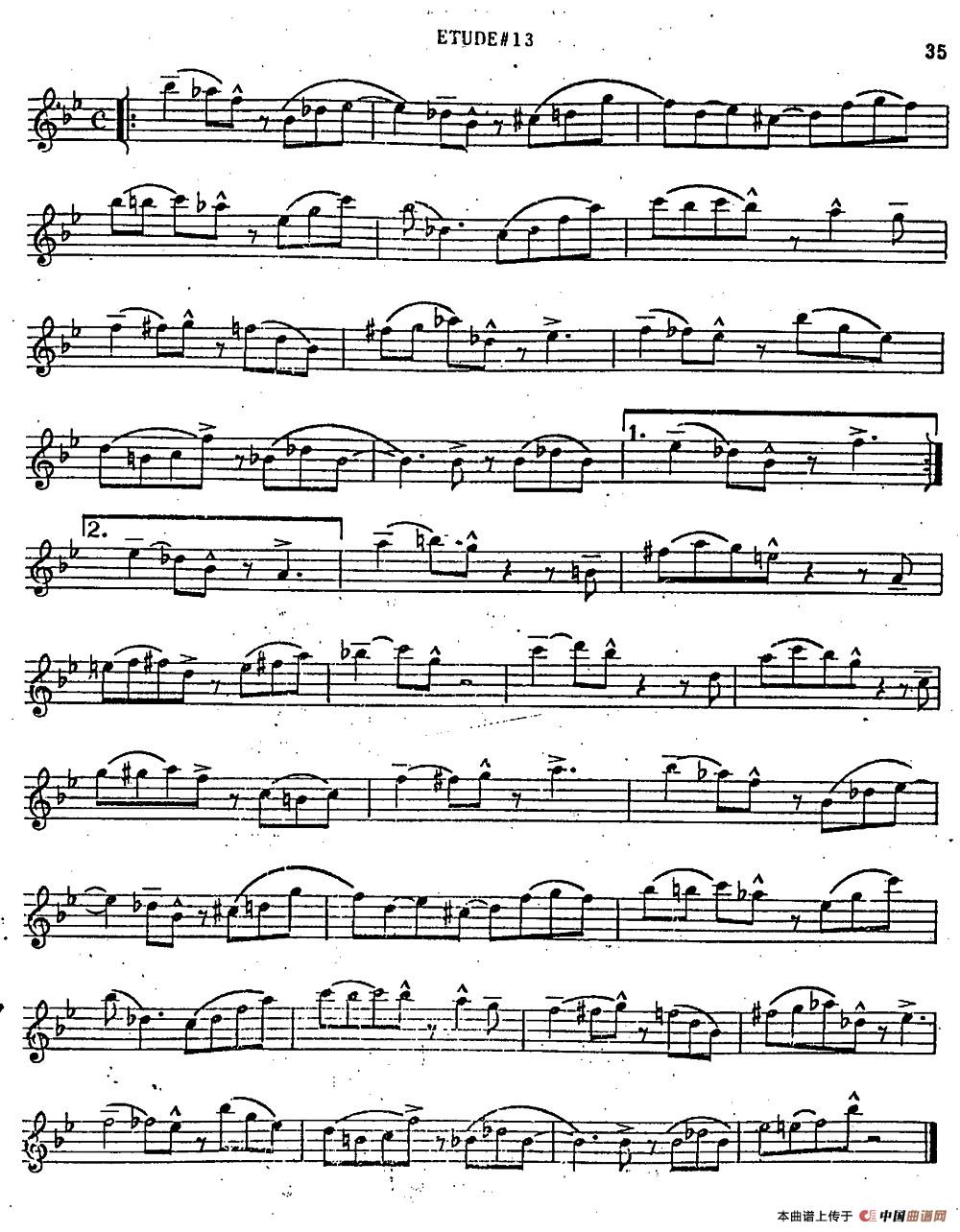 Intermediate Jazz Conception by Lennie Niehaus（25 Jazz Etud