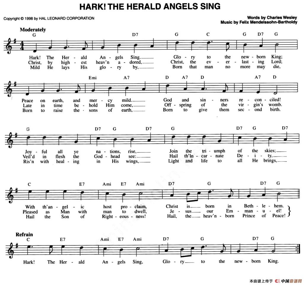 HARK! THE HERALD ANGELS SING
