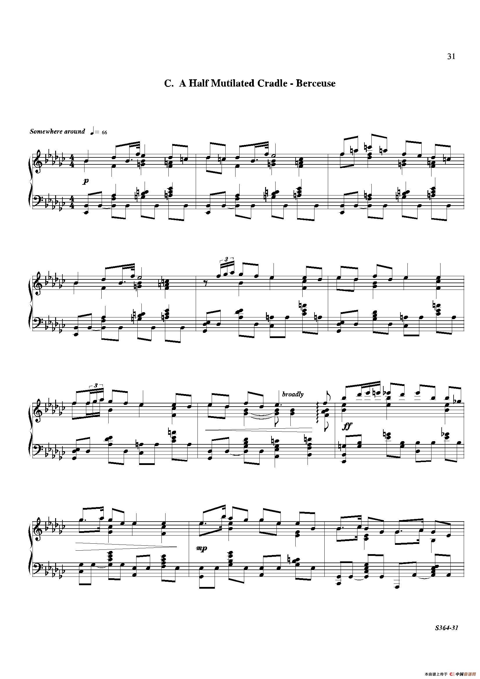 Piano Sonata No.8（第八钢琴奏鸣曲）（2）